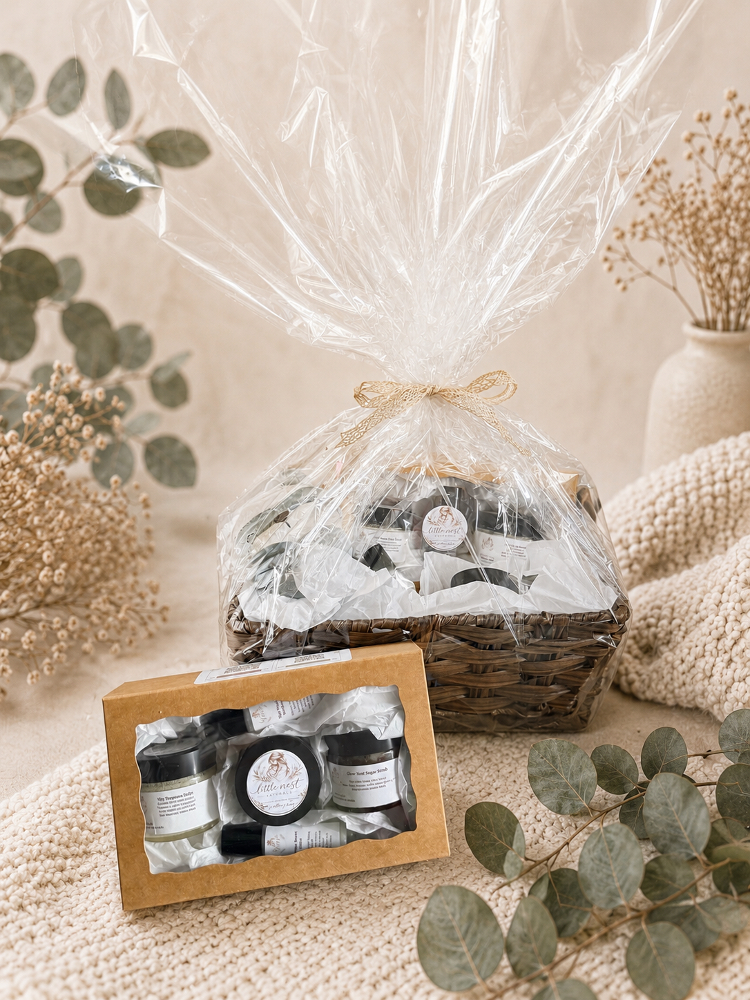 Little Nest Naturals gift baskets